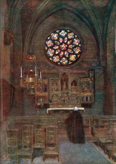 Die Kathedralenkapelle St. Joseph, Antwerpen von Amedee (after) Forestier