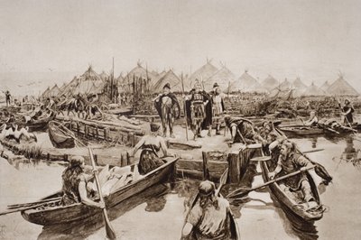 England, vor zweitausend Jahren, Illustration aus 