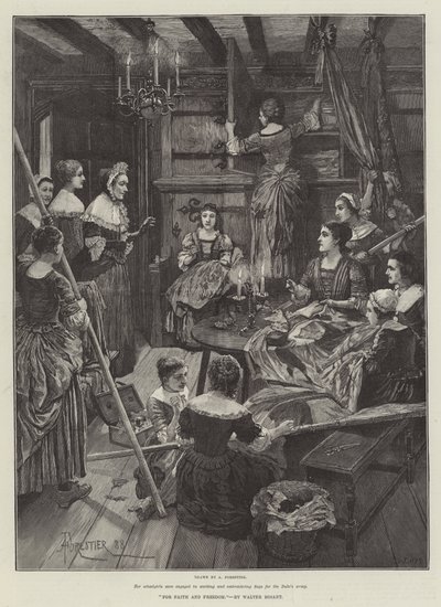 Für Glauben und Freiheit, von Walter Besant von Amedee Forestier