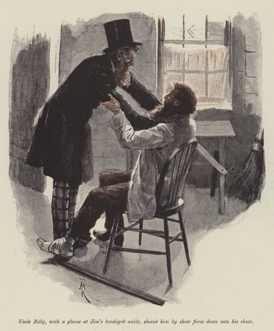Onkel Jim und Onkel Billy, von Bret Harte von Amedee Forestier