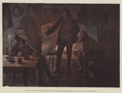 Onkel Jim und Onkel Billy, von Bret Harte von Amedee Forestier