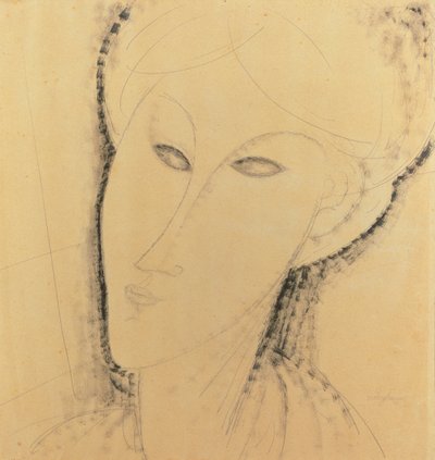 Kopf einer Frau von Amedeo Modigliani