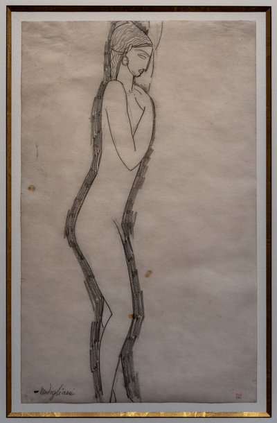 Hermaphrodit im Profil von Amedeo Modigliani