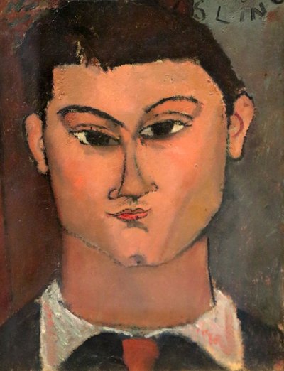 Porträt des Malers Moisè Kisling von Amedeo Modigliani