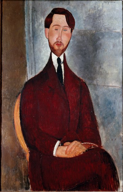 Leopold Zborowski - Porträt von Leopold Zborowski von Amedeo Modigliani