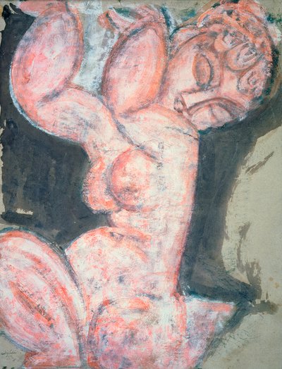 Rosa Akt, Karyatide von Amedeo Modigliani