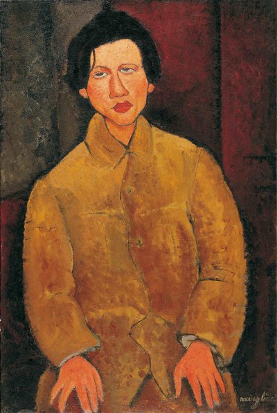 Porträt von Chaïm Soutine 1893-1943 von Amedeo Modigliani
