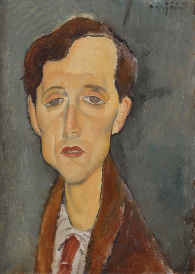 Porträt von Frans Hellens von Amedeo Modigliani