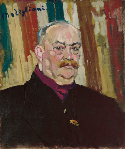 Porträt von Joseph Levi, ca. 1909 von Amedeo Modigliani