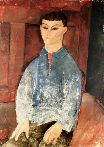 Porträt von Moise Kisling Seduto von Amedeo Modigliani