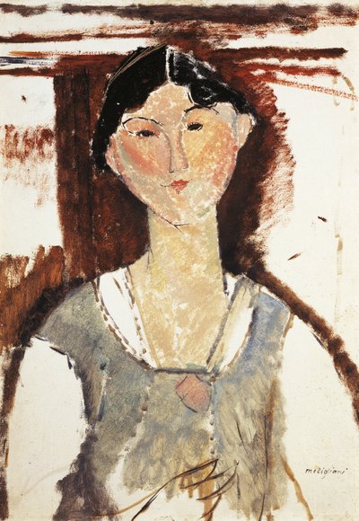 Studie für das Porträt von Beatrice Hastings von Amedeo Modigliani