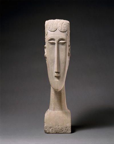 Frauenkopf, 1912 von Amedeo Modigliani