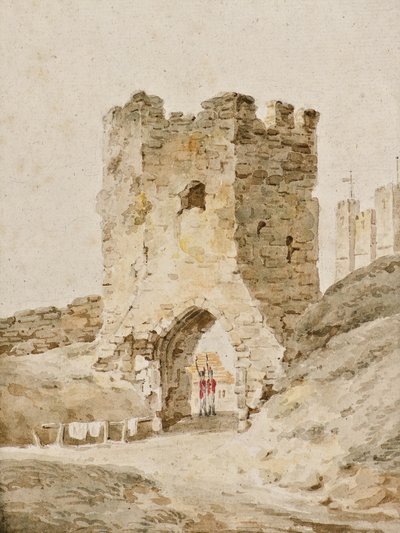 Zwei Soldaten im Dienst auf Dover Castle, ca. 1805 von Amelia Long