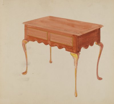 Rechteckiger Serviertisch von American 20th Century