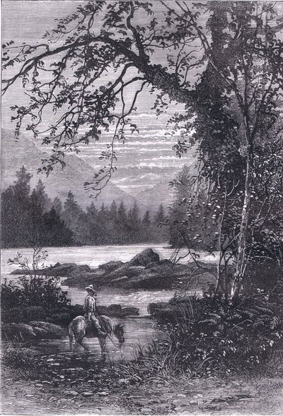 Blick auf North Carolina, Illustration aus Cassells Geschichte der Vereinigten Staaten, veröffentlicht von Cassell, Petter & Galpin, ca. 1900 von American English school