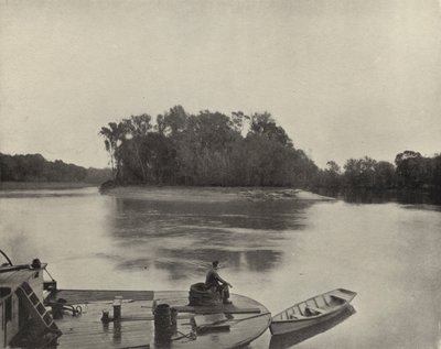 Der Roanoke River in North Carolina (s/w Foto) von American Photographer (after)