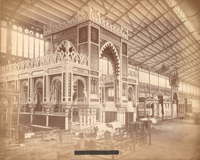 Brasilianischer und niederländischer Bereich, Hauptgebäude, Centennial International Exhibition, Philadelphia von American Photographer