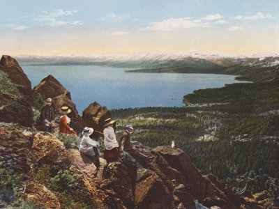 Lake Tahoe vom Mount Watson, Kalifornien von American Photographer