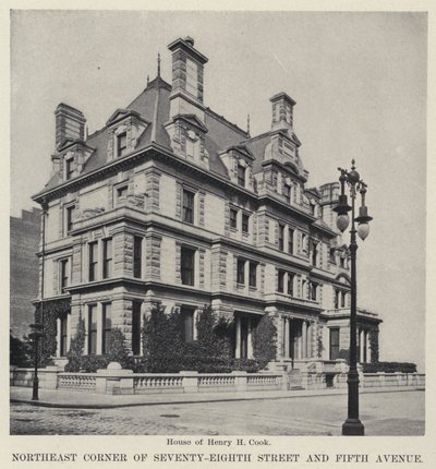 Nordostecke der Seventy-Eighth Street und Fifth Avenue von American Photographer