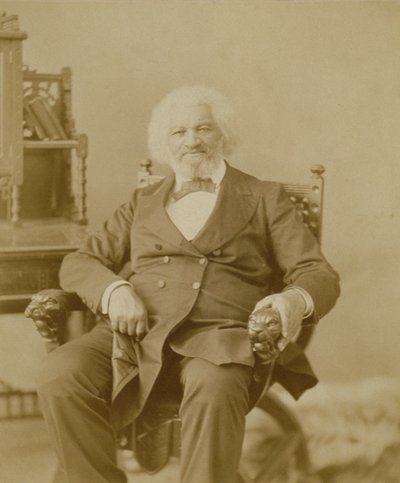 Porträt von Frederick Douglass (1818-95) von American Photographer