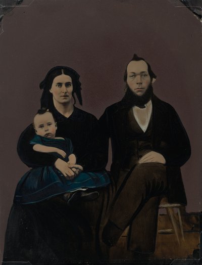 Porträt einer Familie von American Photographer