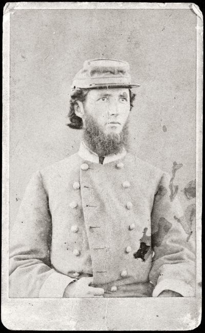 Porträt eines Soldaten von American Photographer