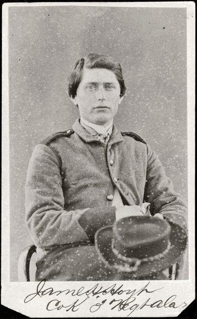 Porträt eines Soldaten von American Photographer