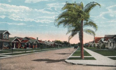 San Diego, Kalifornien: Wohnstraße von American Photographer