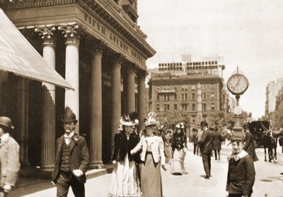Das Fifth Avenue Hotel am Madison Square, New York City, 1896 von American Photographer