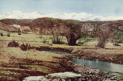 Die schneebedeckte Bergkette, nahe Trinidad, Colorado von American Photographer