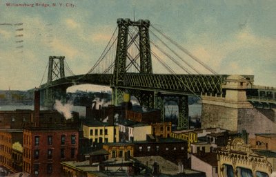 Williamsburg Brücke, New York City, USA von American Photographer