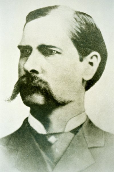 Wyatt Earp (1848-1929) ca. 1886 von American Photographer