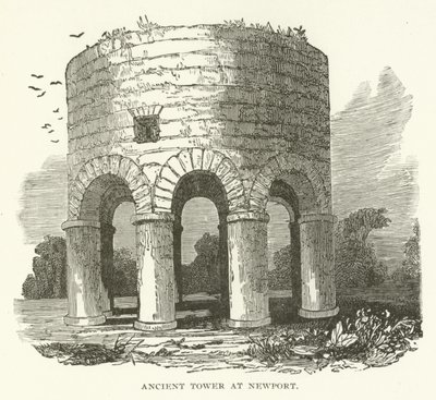 Alter Turm in Newport von American School