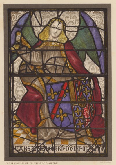 Wappen von Isabel, Gräfin von Charleroi von American School