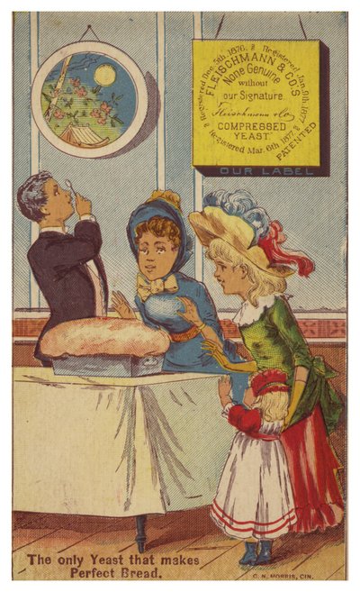 Bäckerei mit Brot auf dem Tisch von American School