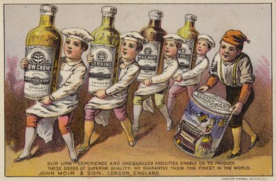 Jungen tragen Produkte von John Moir und Sohn, London von American School