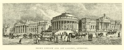 Brown Bibliothek und Kunstgalerie, Liverpool von American School