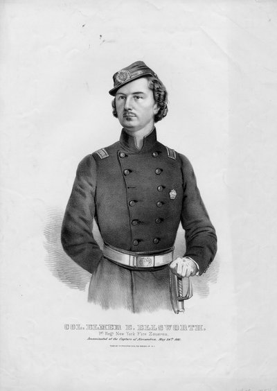 Col. Elmer E. Ellsworth: 1. Regiment New York Fire Zouaves von American School