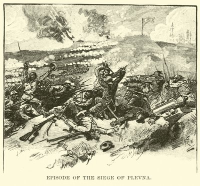 Episode der Belagerung von Plewna von American School