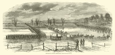 Franklins Division überquert den Rappahannock erneut, Dezember 1862 von American School