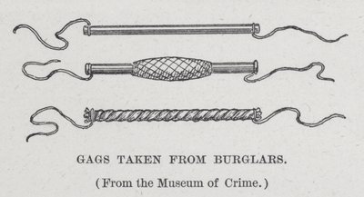 Gags von Einbrechern genommen von American School
