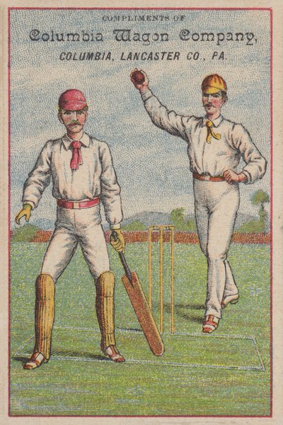 Cricketspiel von American School