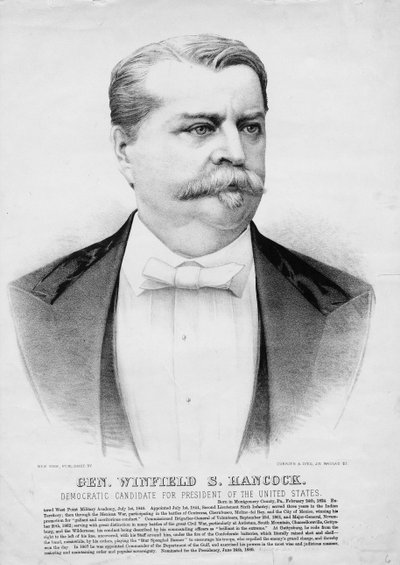 Gen. Winfield S. Hancock: Demokratischer Kandidat für den Präsidenten der Vereinigten Staaten von American School