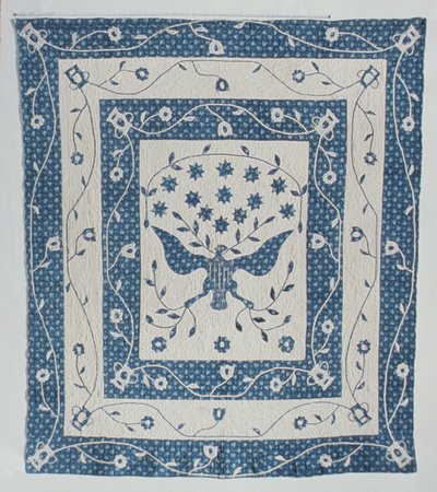 Großes Siegel der Vereinigten Staaten Quilt von Susan Strong, Maryland oder Ohio, ca. 1830 von American School