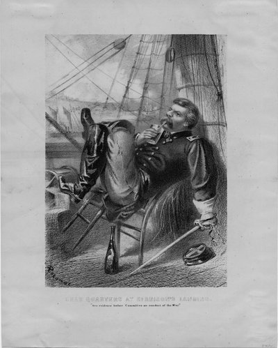 Hauptquartier in Harrisons Landing: siehe Beweise vor dem Kriegsausschuss von American School