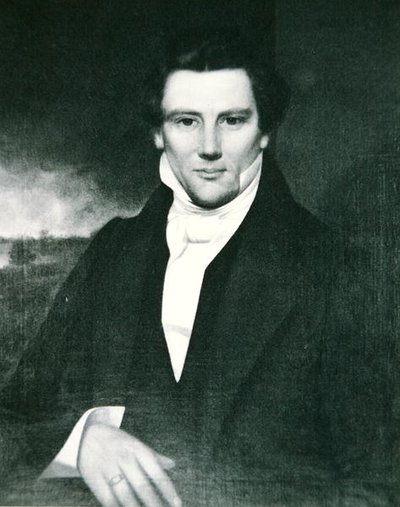 Joseph Smith (1805-44) Prophet und Gründer der Mormonischen Religion in den USA von American School