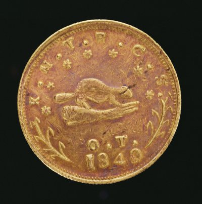 Oregon Exchange Company Zehn Dollar von American School