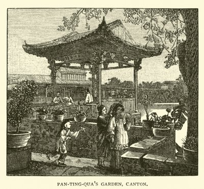 Pan-ting-Quas Garten, Kanton von American School
