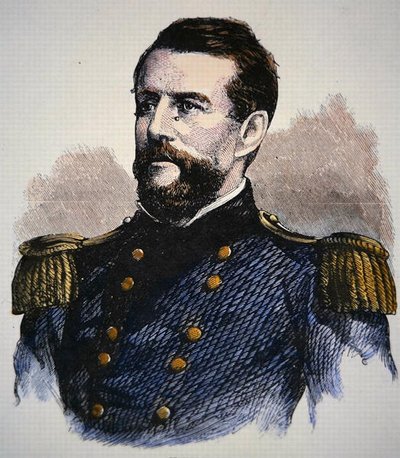 Porträt von Admiral Keyes, U.S. Navy von American School