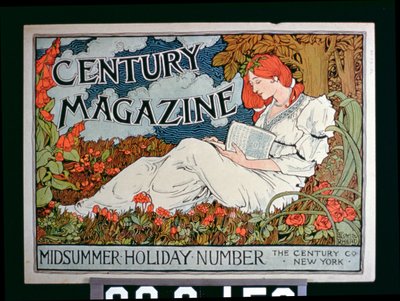 Plakat für Century Magazine, Mittsommerferienausgabe, New York von American School